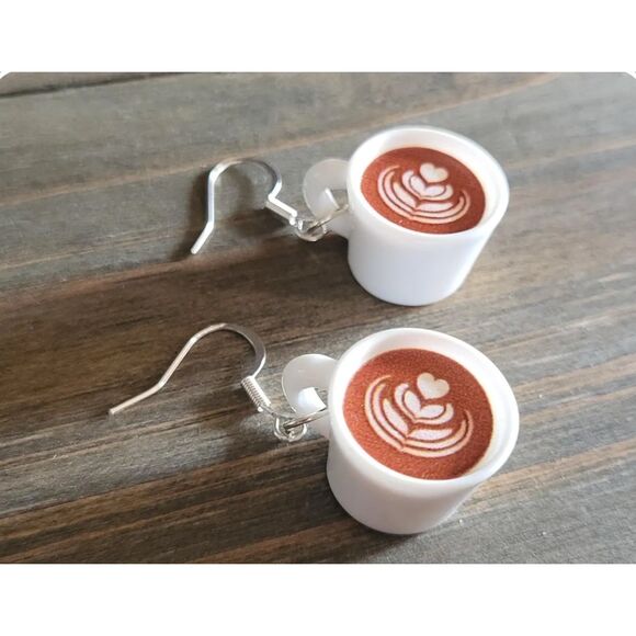 Hot Chocolate Statement Earrings - Picture 1 of 3